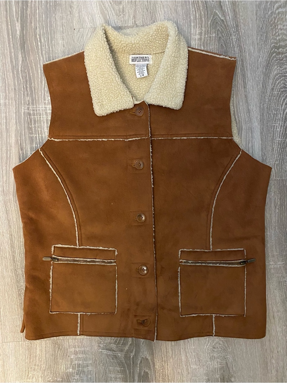 Northern Reflections Sleeveless Vest Waist Coat